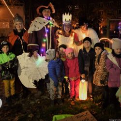 Skupovou ulicí prošel lampionový průvod