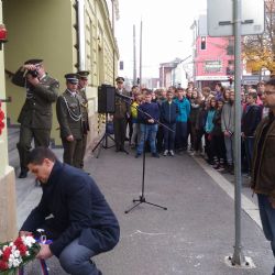 Vedení plzeňského centrálního obvodu uctilo památku vojenských důstojníků