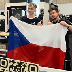 Plzeňský student Martin Češka zazářil na EuroSkills v CNC frézování