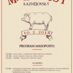 MASOPUST 2018 Kaznějov