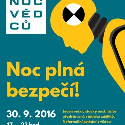 NOC VĚDCŮ - Noc plná bezpečí!