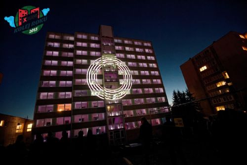 Obrázek - První studentská Light show na kolejích v Plzni slavila úspěch