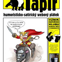 Nový humoristicko - satirický webový plátek Tapír