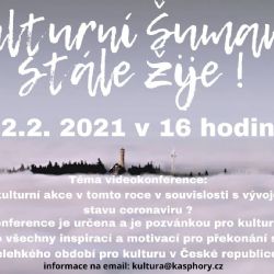 Videokonference k tématu kultura v době  pandemie - Kulturní Šumava stále žije ! 