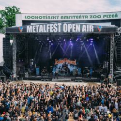 Metalfest v Plzni přilákal tisíce fanoušků navzdory dešti