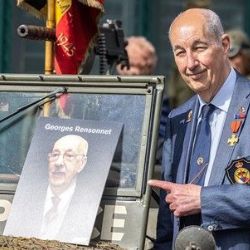 Syn belgického veterána udržuje památku v Plzni živou