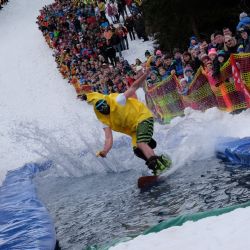 Špičácká zimní sezona v sobotu vrcholí Jízdou přes louži     