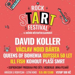 Začátek září bude v Hrádku u Rokycan již počtvrté ve znamení festivalu ROCK STAR(T)