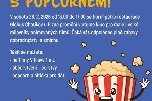 obrázek:Promítání pohádek v Globusu Chotíkov