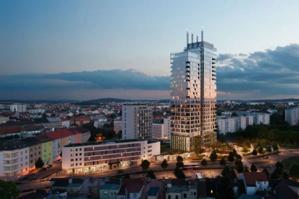 Plzeň může mít další mrakodrap. MIRAS chystá stovky bytů a investice za miliardy