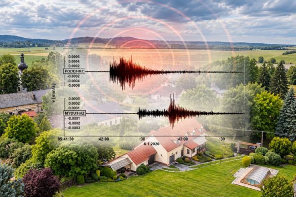 Tachovsko v noci zasáhlo zemětřesení o magnitudu 3,3. Otřesy probudily obyvatele