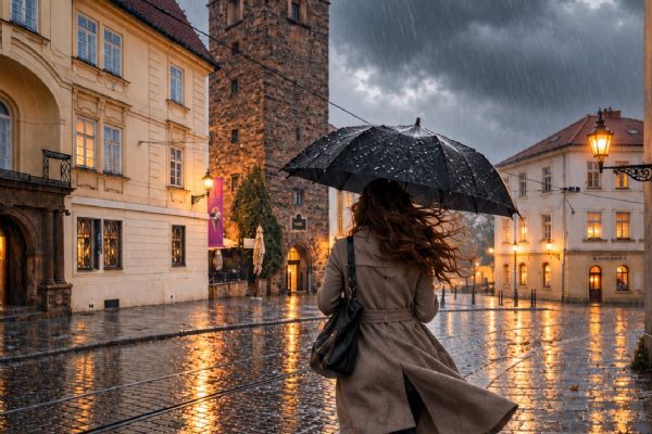 Na oslavy 28. října se v Plzni ochladí. Večerní Průvod světel by měl být bez deště