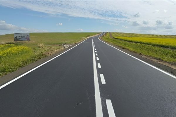 Silnice II/150 mezi Světlou a Novou Vsí se 19. října otevře. Modernizace bude pokračovat na jaře