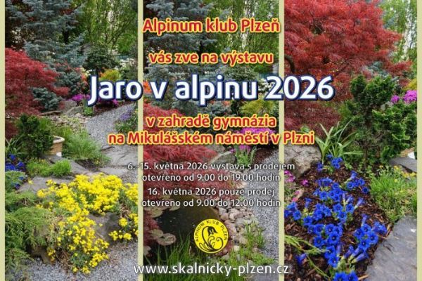 Výstava Jaro v alpinu 2026