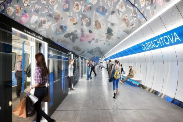 Praha zahájila s několikaletým zpožděním výstavbu dalšího úseku metra D mezi Olbrachtovou a Novými Dvory