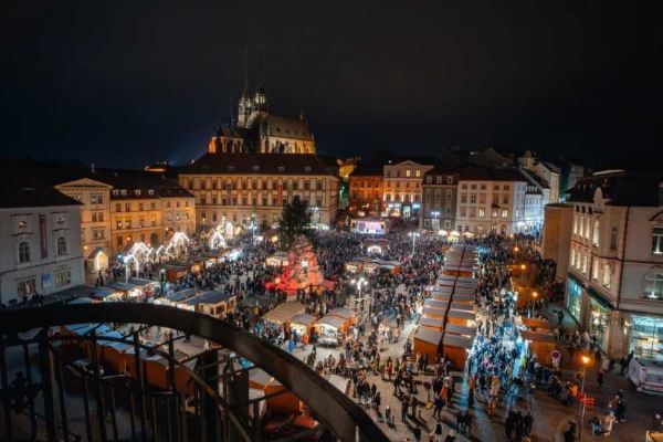 Brněnské Vánoce 2025: horkovzdušný balon a festival zlozvyků mezi novinkami