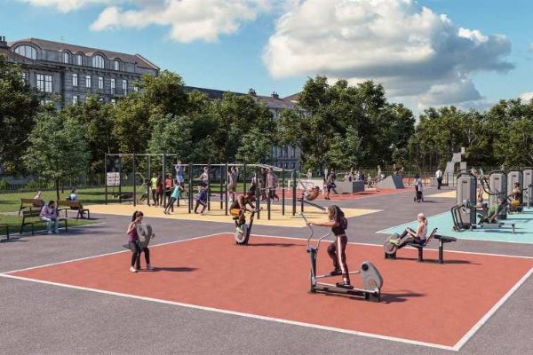 Riegrovy sady čeká modernizace: nové hřiště, dětské prvky i přírodní fitness zóna