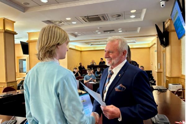 Gymnazistou roku Plzeňského kraje se stal Štěpán Stichenwirth z Klatov
