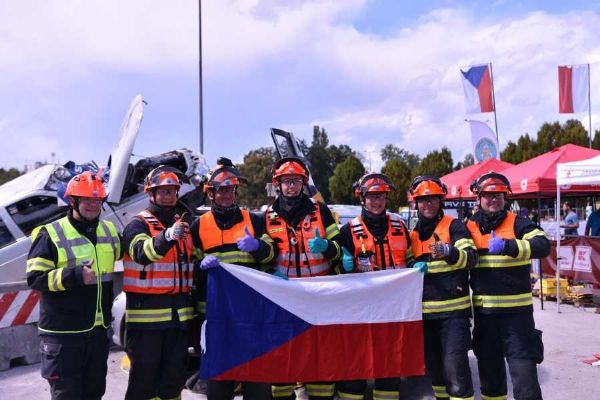 Jihomoravští hasiči úspěšní na světové soutěži ve vyprošťování