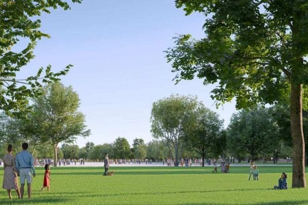 Letná se rozšíří o zeleň: parkoviště nahradí 61 nových stromů