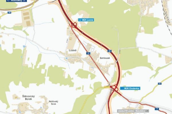 Losiná má blíž k vytouženému obchvatu