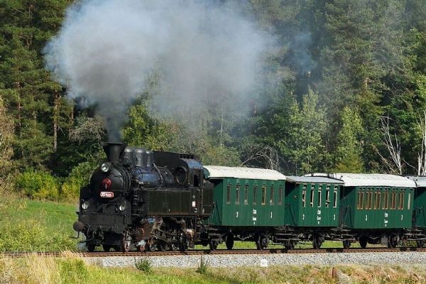 Na Šumavu se vrací pára. Všudybylka sveze turisty k Lipnu i na Slavnosti chleba