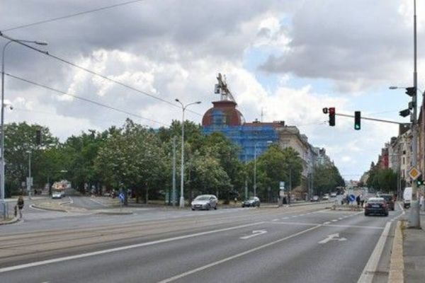 Plzeň modernizuje křižovatku Klatovská – Chodské náměstí