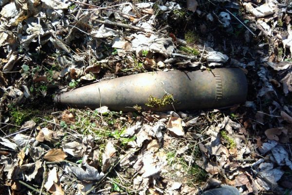 V Nýrsku našel muž 53mm granát, přivolal policii a pyrotechnik ho odvezl