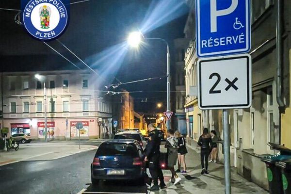 Zaparkoval na invalidech, s cizími značkami a bez řidičáku