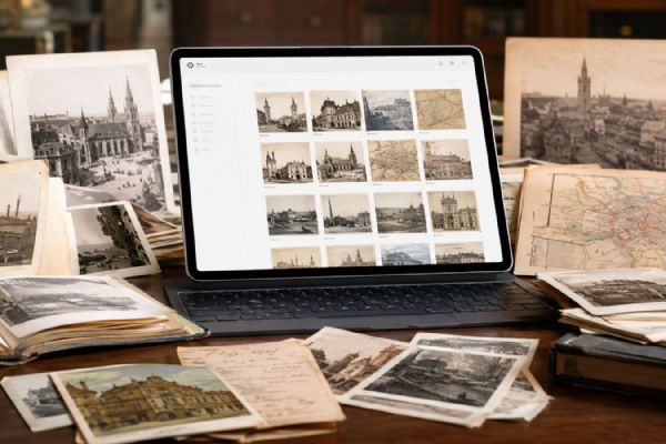 Archiv města Plzně spustil Digitální badatelnu. Lidé v ní najdou miliony skenů