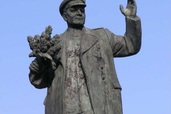 Koněvova socha zamíří do Muzea paměti XX. století