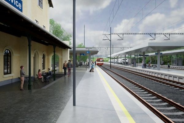 Modernizace Praha–Kladno vstoupila do hlavní fáze. V Hostivici začaly práce na nejdelším úseku