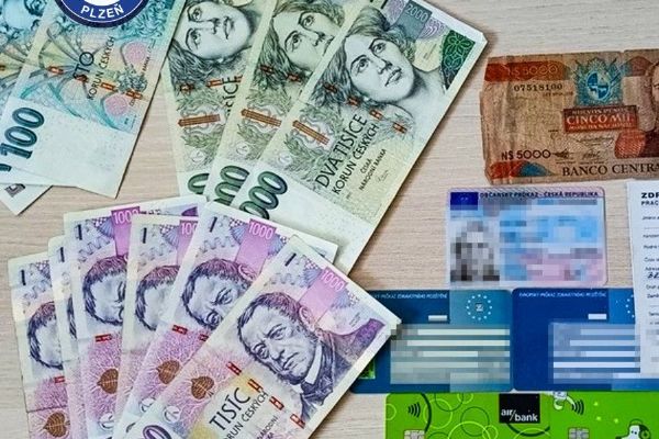 Poctivý nálezce v Plzni odevzdal kabelku s doklady a téměř 13 tisíci korunami