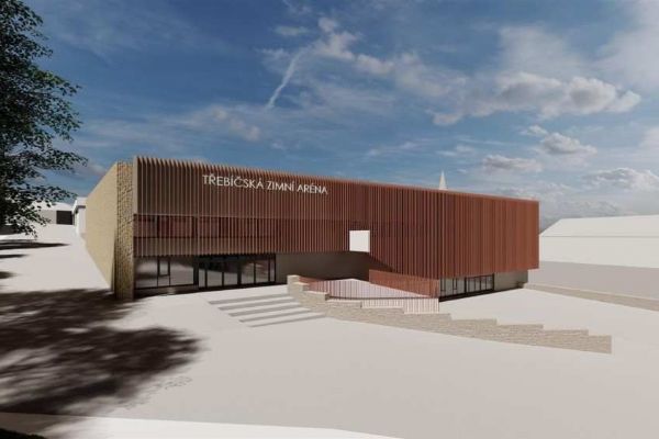 Třebíč modernizuje zimní stadion za půl miliardy, extraliga zatím nedosažitelná