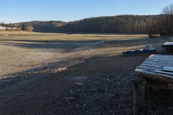 Hracholusky rychle ztrácejí vodu. Přítok je nejnižší od začátku měření téměř před sto lety