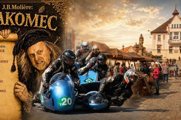 Nepomuk čeká velkolepý víkend plný divadla, trhů a burácení legendárních motorek