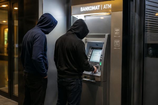 Bankomaty jim proměnily falešné peníze ve skutečný milion. Zkoušeli to i v Plzni