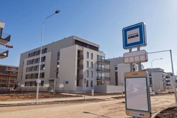 Nových bytů ubývá, ale na Borských polích vyrůstá projekt pro stovky lidí