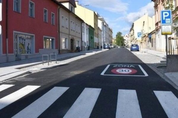 Plzeň obnovila Purkyňovu ulic za 26 milionů Kč