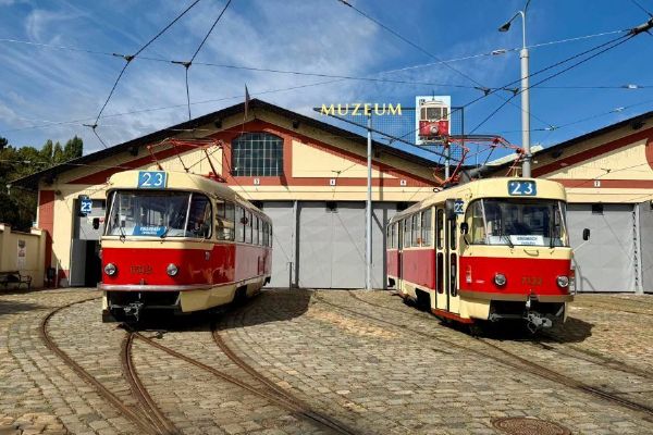 Praha nasazuje opravené tramvaje T3 6312 a 7122. Retro vozy vyjedou na linku 23 od 22. srpna 2026
