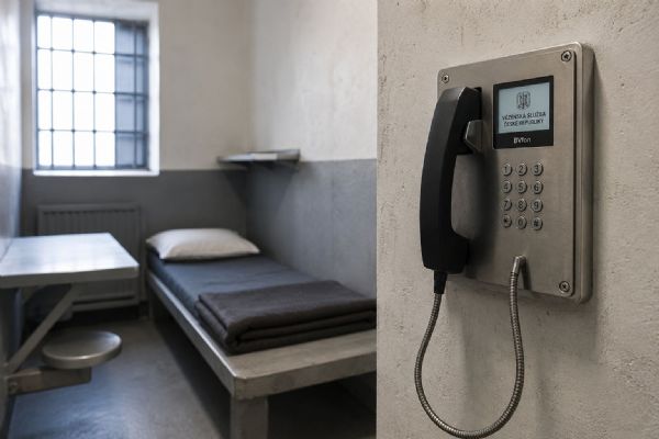 Na Borech přibude 192 telefonů přímo v celách. Hovory vězňů bude hlídat software