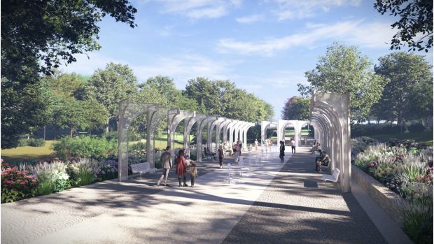 Konstantinovy Lázně opraví kolonádu a pitný pavilon, park obnoví s vodními prvky do 2033