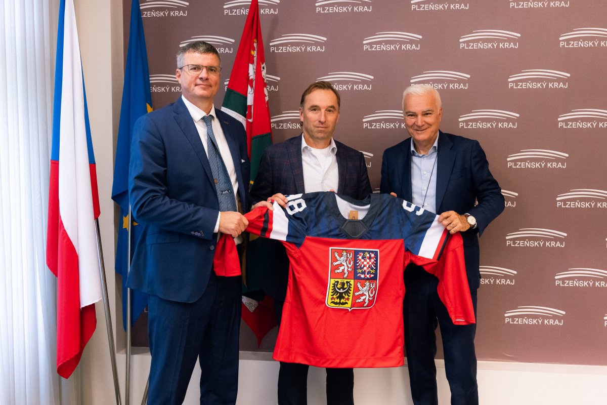 obrázek: Hokejový svátek v Plzni. Česká reprezentace vyzve Finsko, kraj podpoří zápas půl milionem