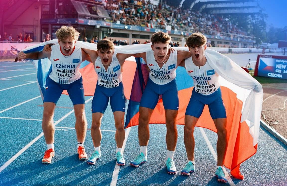 obrázek: Mladí překážkáři ze Stříbra v Ptuji získali tři medaile a pomohli obhájit vítězství Česka