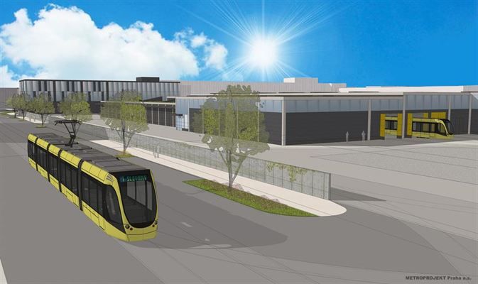 Pozvánka na besedu na téma rekonstrukce tramvajové vozovny