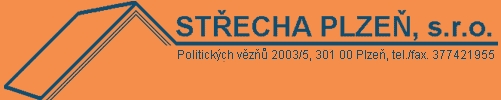 obrazek: logo STŘECHA PLZEŇ, s.r.o.