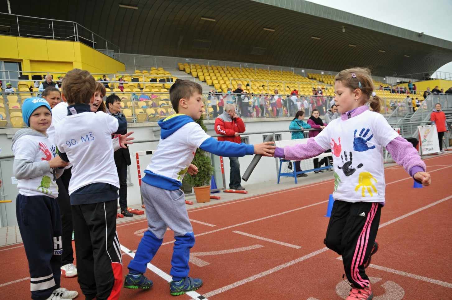 Sportovních her mateřských škol v Plzni se zúčastní stovky dětí