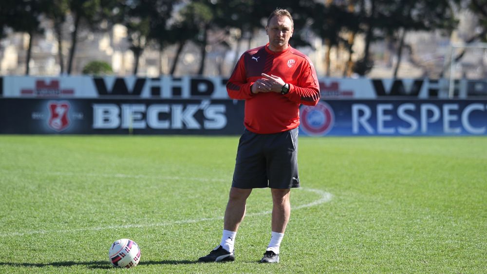 Asistent trenéra Zdeněk Bečka: Chceme si vytvořit co nejlepší výsledek do odvety