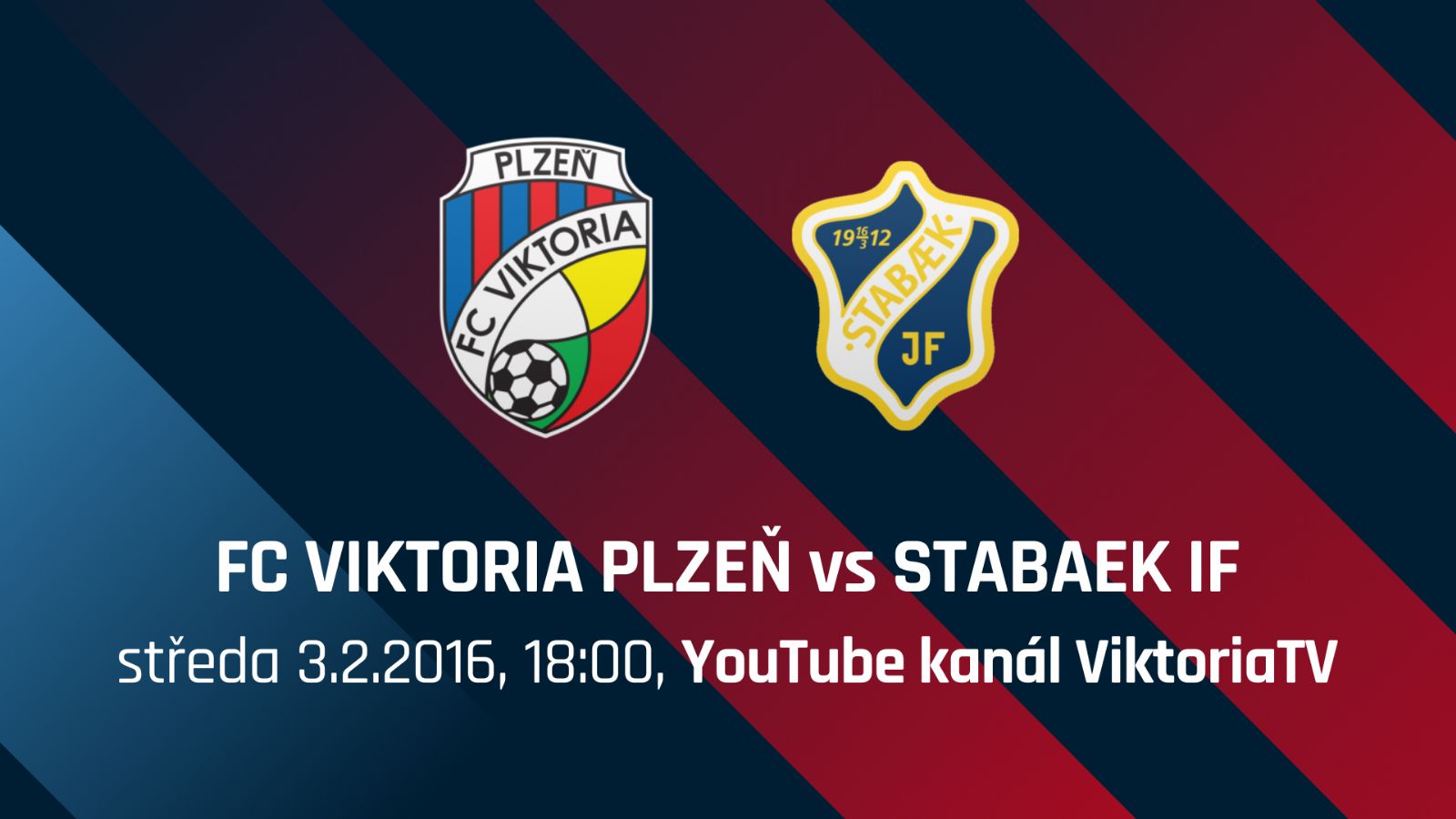 Se Stabaekem ve středu od 18:00 v přímém přenosu Viktoria TV