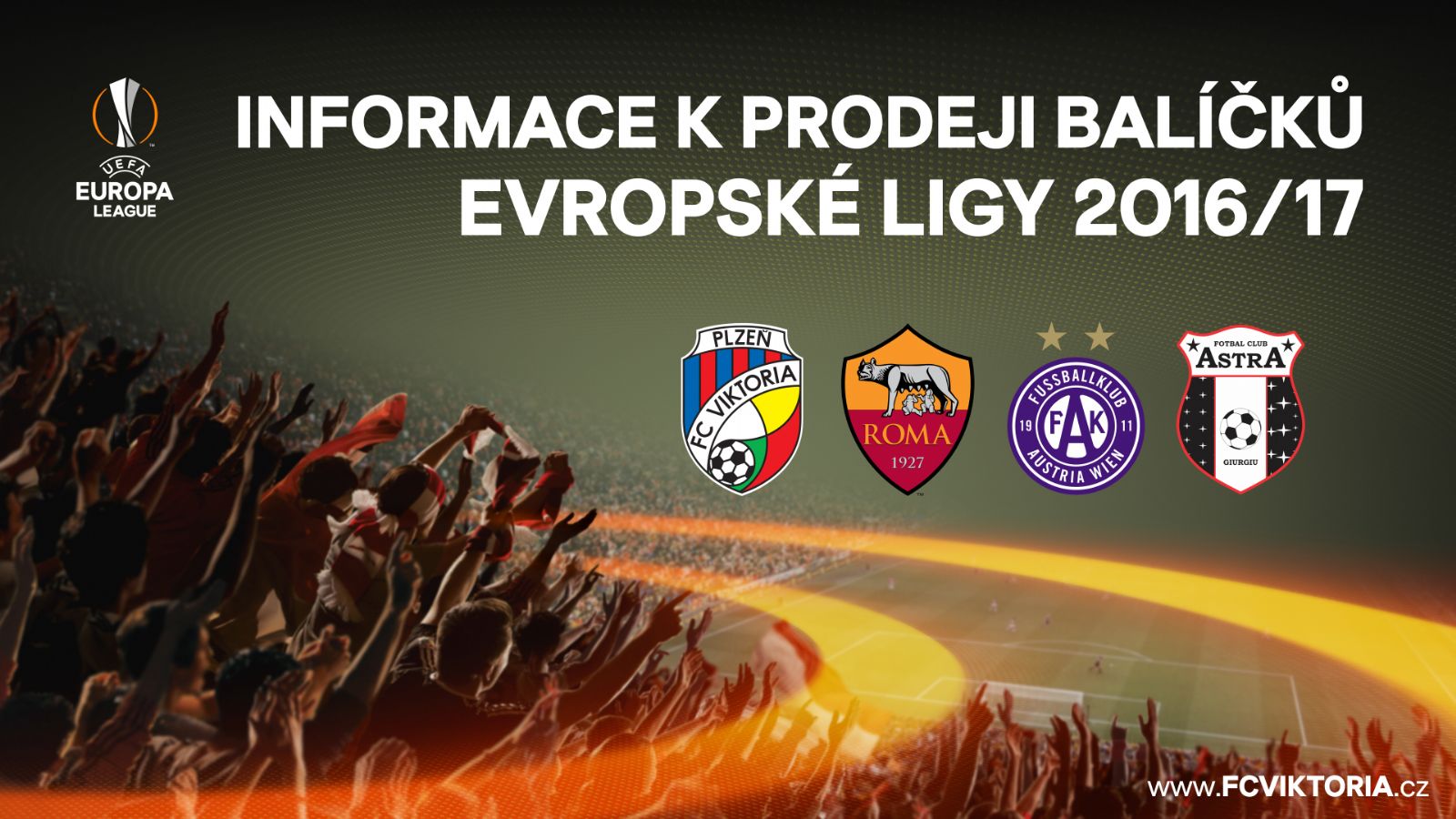 Volný prodej balíčků na Evropskou ligu pokračuje